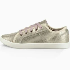 Femme Ugg Sneakers en Cuir métallisé Irvin dorées