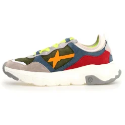 Homme W6YZ Sneakers en Cuir Next beiges