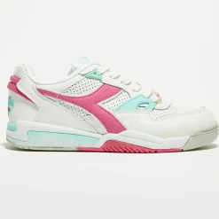 Best Diadora Sneakers en Cuir Rebound Ace rose/blanc/bleu