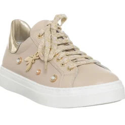 Outlet Patrizia Pepe Sneakers en Cuir Serafina beiges