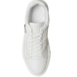 Sale Cesare Paciotti 4Us Sneakers en Cuir Vita blanches