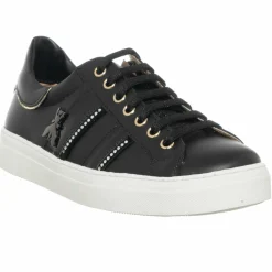 Femme Patrizia Pepe Sneakers en Cuir Vitello noires
