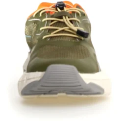 New W6YZ Sneakers en Cuir Will kaki