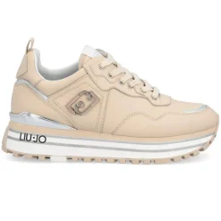Femme Liu-Jo Sneakers en Cuir Wilow beiges
