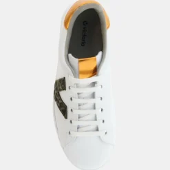 Femme Victoria Sneakers en Cuir WW blanc/doré