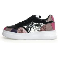 Femme W6YZ Sneakers en Cuir Xenia noires