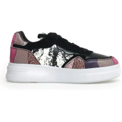 Femme W6YZ Sneakers en Cuir Xenia noires