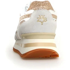 Hot W6YZ Sneakers en Cuir Yak beiges