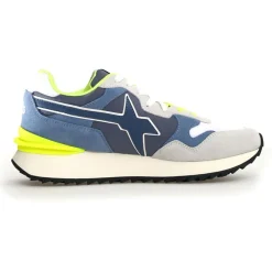 Homme W6YZ Sneakers en Cuir Yak blanches