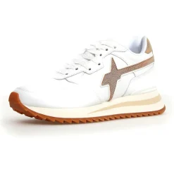 New W6YZ Sneakers en Cuir Yak blanches