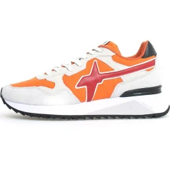 Sale W6YZ Sneakers en Cuir Yak grises