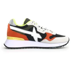 New W6YZ Sneakers en Cuir Yak noires