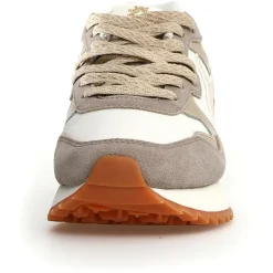 Hot W6YZ Sneakers en Cuir Yak taupe