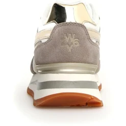 Hot W6YZ Sneakers en Cuir Yak taupe
