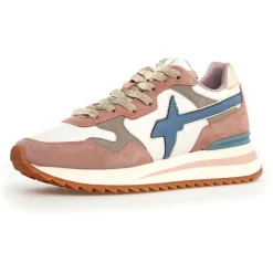 W6YZ Sneakers en Cuir Yak taupe