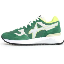 Best W6YZ Sneakers en Cuir Yak vertes