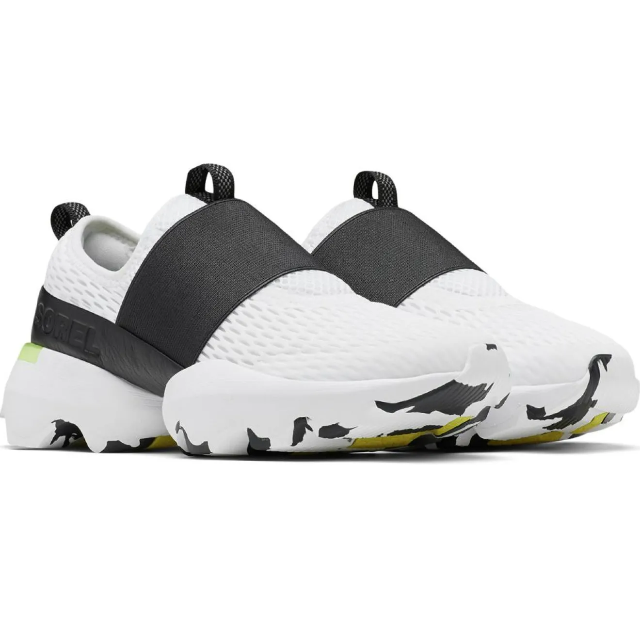 Outlet Sorel Sneakers en Maille & Cuir Kinetic™ Impact blanches