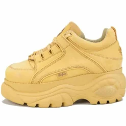 Outlet Buffalo Sneakers en Nubuck beiges