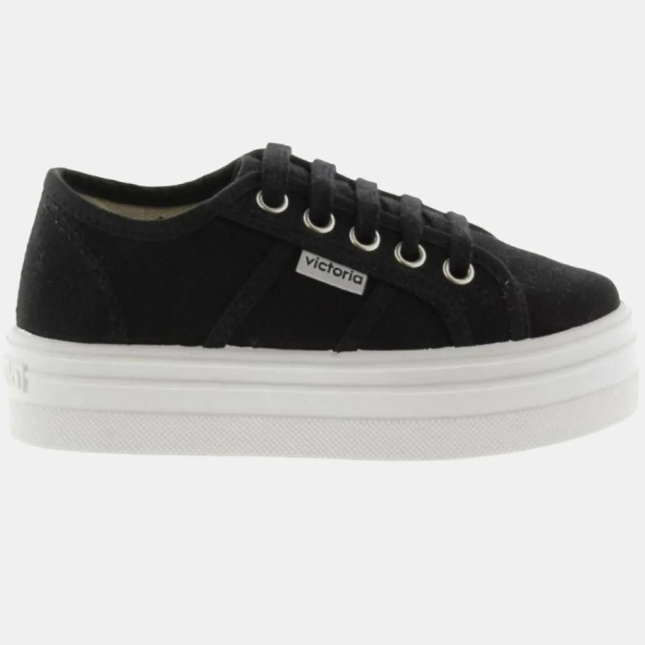 Victoria Sneakers en Toile WW noires