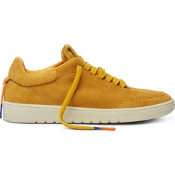 Hot Barracuda Sneakers en Velours de cuir Sophia jaunes
