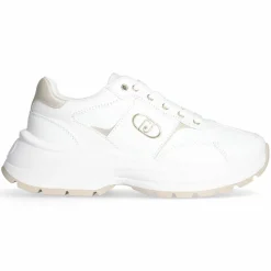 Femme Liu-Jo Sneakers Eva en Cuir blanches