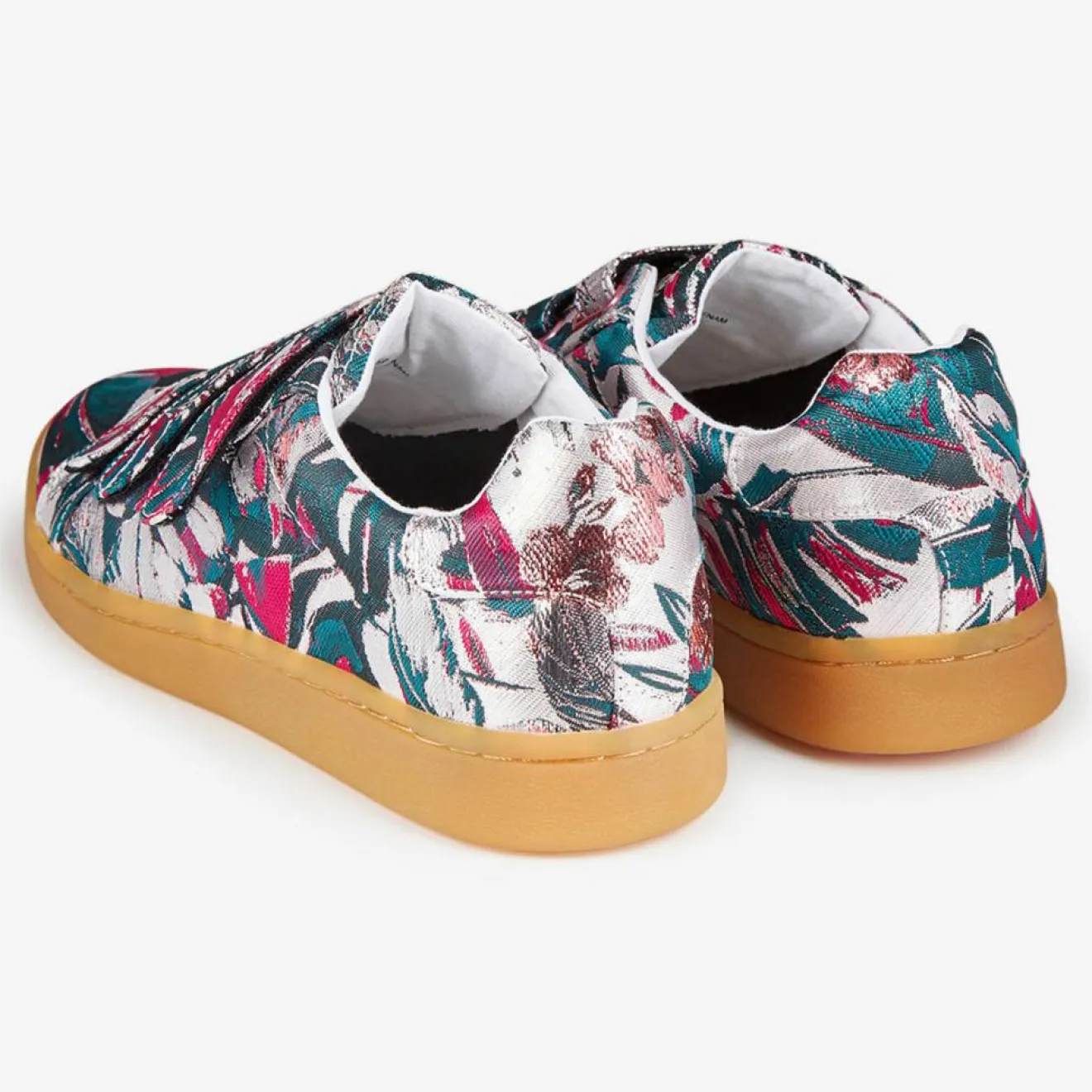 Femme Mellow Yellow Sneakers Fatilde en Toile rose/vert