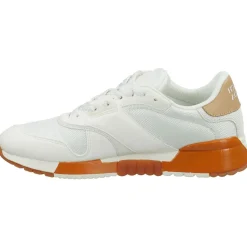 Outlet Scotch & Soda Sneakers Fatto blanc/marron