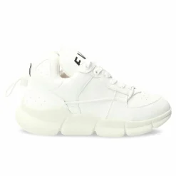 Clearance Fwd Sneakers Flora en Cuir blanches