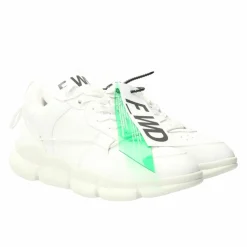 Clearance Fwd Sneakers Flora en Cuir blanches