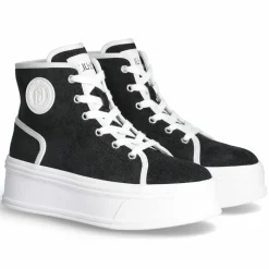Clearance Liu-Jo Sneakers Maora noir/blanc - Talon 5 cm