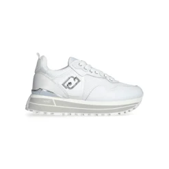 Clearance Liu-Jo Sneakers Maxi Wonder Blanches