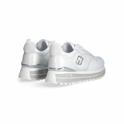 Clearance Liu-Jo Sneakers Maxi Wonder Blanches