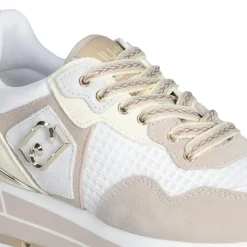 Femme Liu-Jo Sneakers Maxi Wonder Jaunes Sable