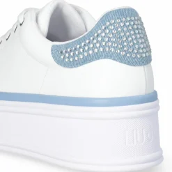 Best Liu-Jo Sneakers Selma Blanches Denim