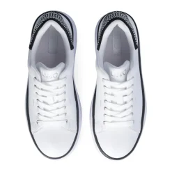 Femme Liu-Jo Sneakers Selma Blanches et Noires