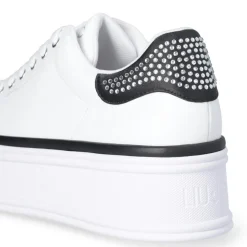 Femme Liu-Jo Sneakers Selma Blanches et Noires