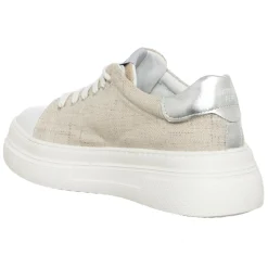 Femme Patrizia Pepe Sneakers Shina beige/argenté