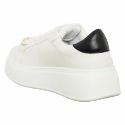 Femme Loretta by Loretta Sneakers Sona blanc/noir - Plateforme 5 cm