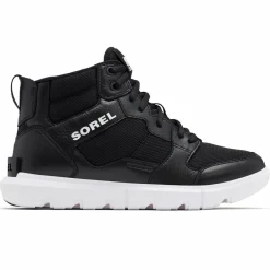 Femme Sorel Sneakers en Cuir & Textile Explorer™ II noires