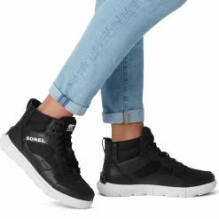Femme Sorel Sneakers en Cuir & Textile Explorer™ II noires