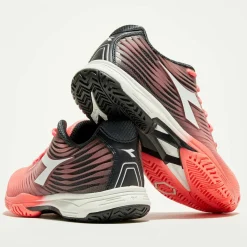 Homme Diadora Sneakers tennis Competition corail/noir