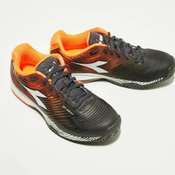 Homme Diadora Sneakers tennis Competition noir/orange