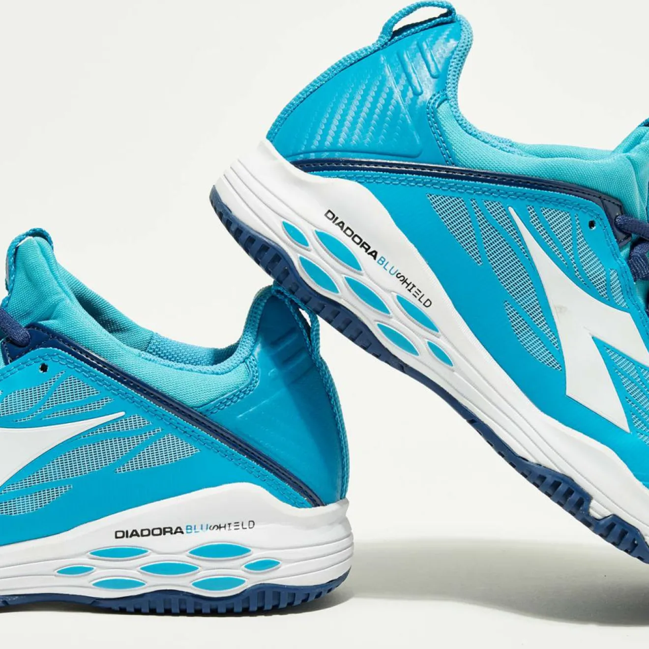 Homme Diadora Sneakers tennis Speed bleues