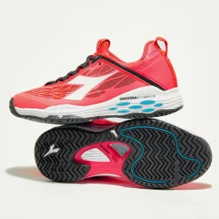 Femme Diadora Sneakers tennis Speed corail fluo