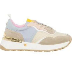Femme CafèNoir Sneakers Timy blanc/beige/rose/bleu