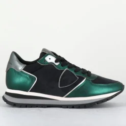 New Philippe Model Sneakers TRPX low vert/noir