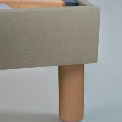 Hypsom Sommier en bois Kit Lino beige - 180x200 cm