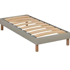 Best Hypsom Sommier en bois Kit Lino beige - 90x190 cm