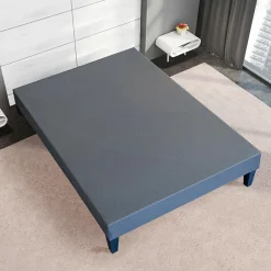 Hypsom Sommier tapissier à lattes en Kit Délicatesse gris - 180x200 cm