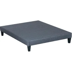 Outlet Hypsom Sommier tapissier à lattes en Kit Délicatesse gris - 140x190 cm